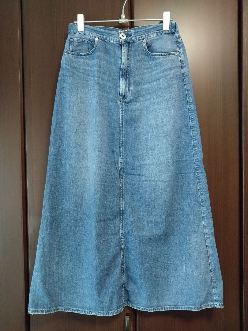 UPPER HIGHTS THE LAZY SKIRT デニムロングスカート