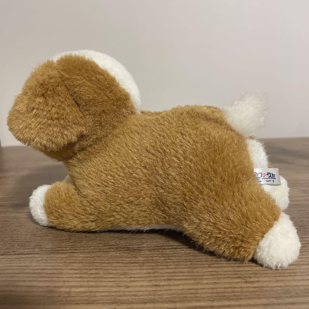 ファースト社 犬 ぬいぐるみ 約17cm レトロ
