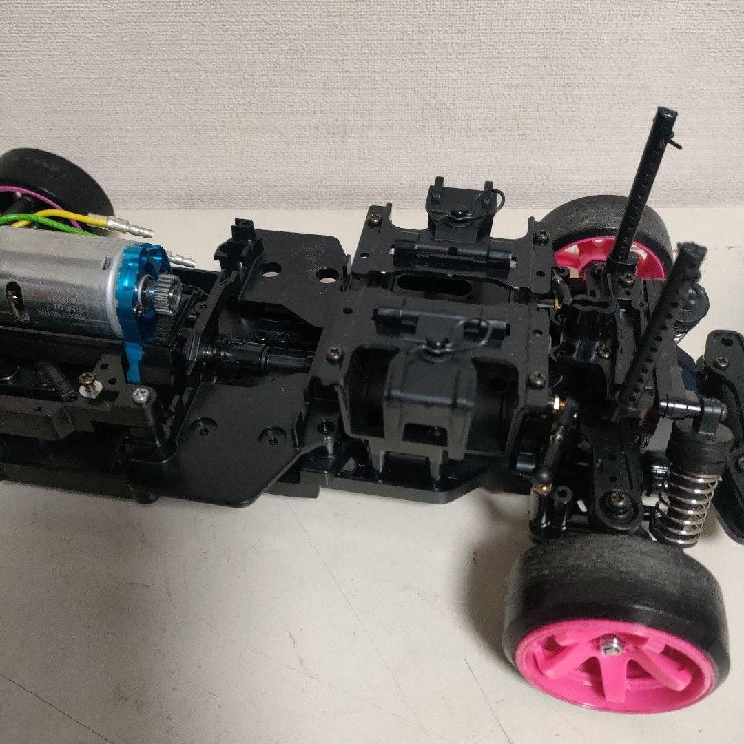タミヤBT-01、MRC二駆ドリコンバージョンキット組込み済、シビックボディ付き