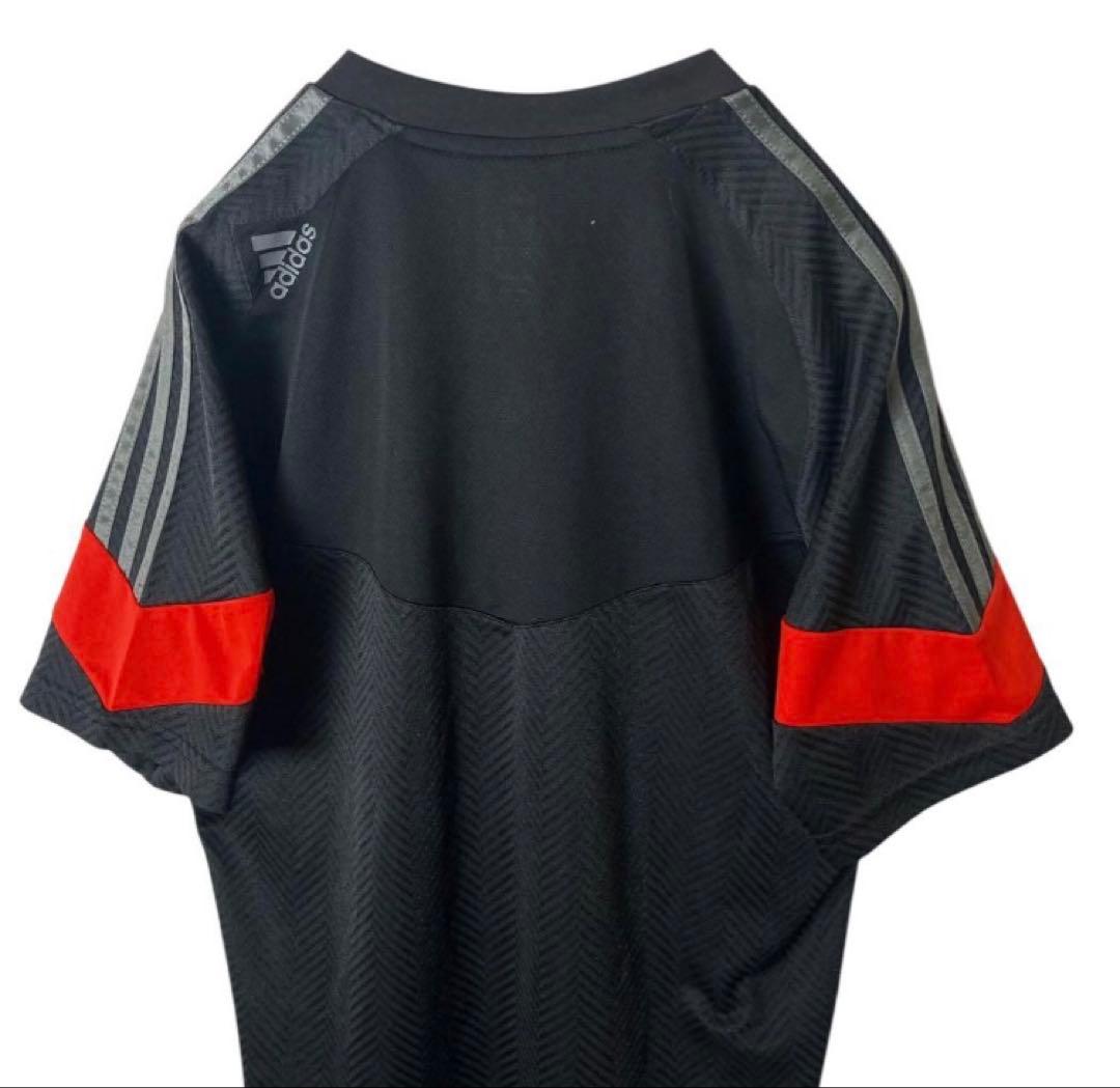 希少バイエルンミュンヘン×チャンピオンズリーグ×adidasスポーツ素材Tシャツ