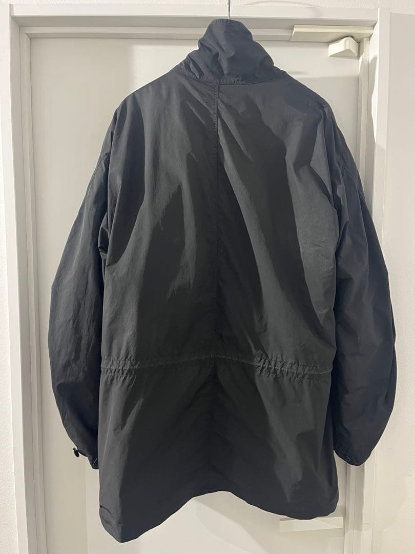 ATON AIR WEATHER SHORT MODS COAT サイズ 6 黒