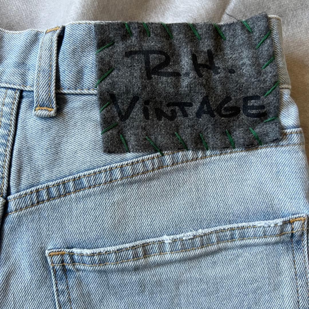 パンツ Organic Cotton Stretch Flare Denim Pants