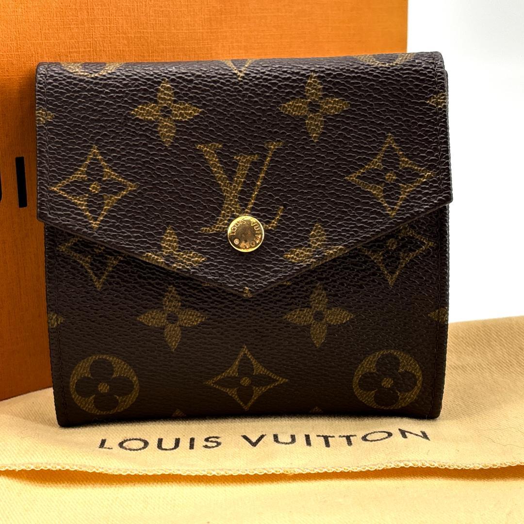 yuさん✨ルイヴィトン　モノグラム　ポルトモネ　ビエ　カルトクレディWホック財布