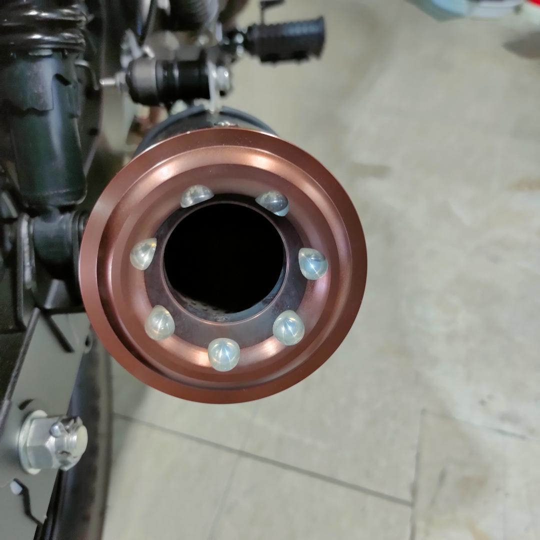 の*ー様 エリミネーター400　ディアブロマフラー　スリップオン　K-SPEED