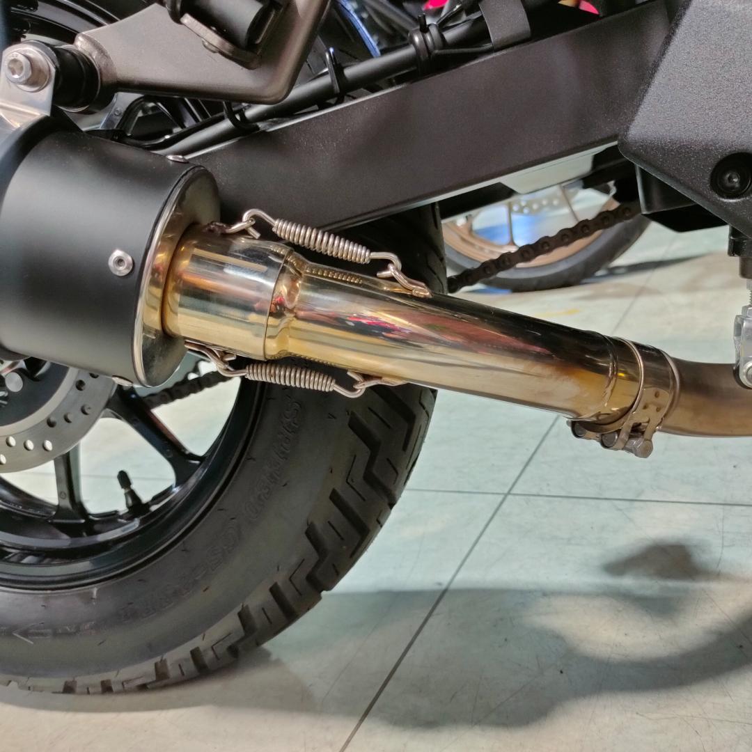 の*ー様 エリミネーター400　ディアブロマフラー　スリップオン　K-SPEED