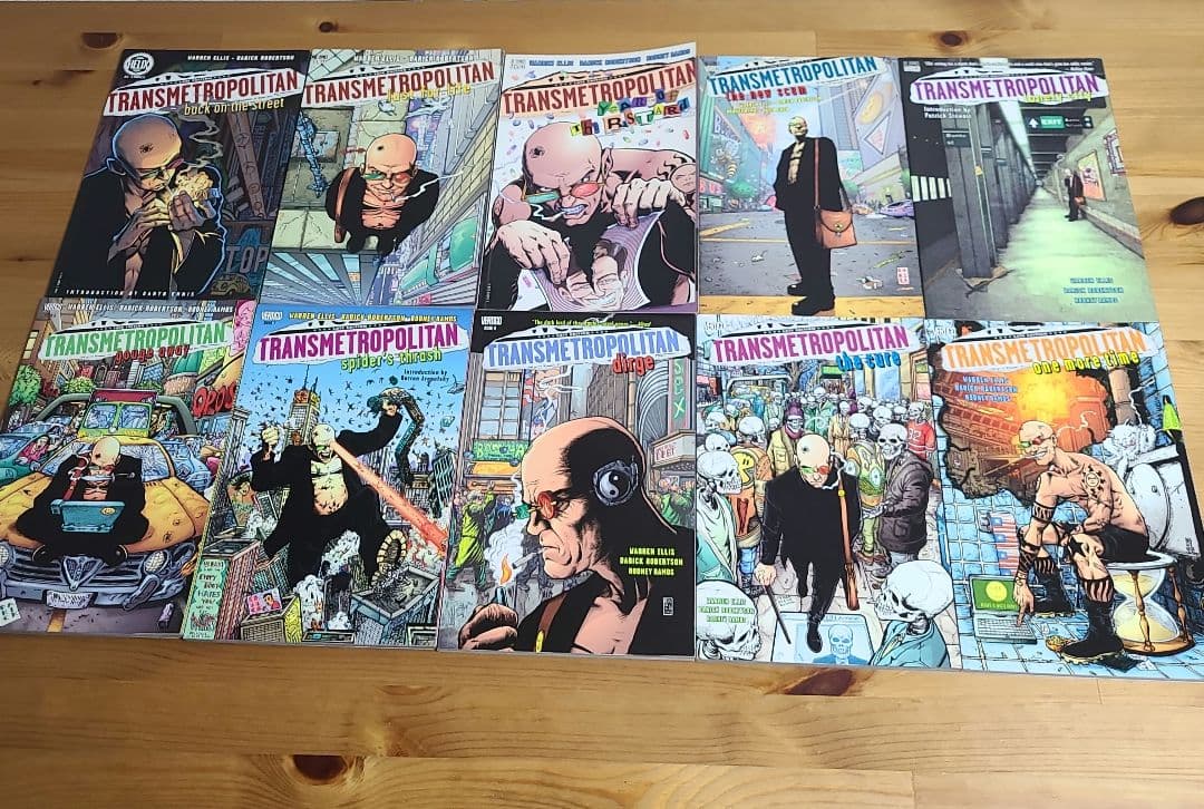 洋書 Transmetropolitan Warren Ellis