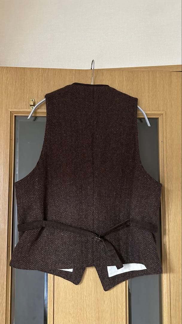BEAMS Harris Tweed (ハリスツイード)ベスト