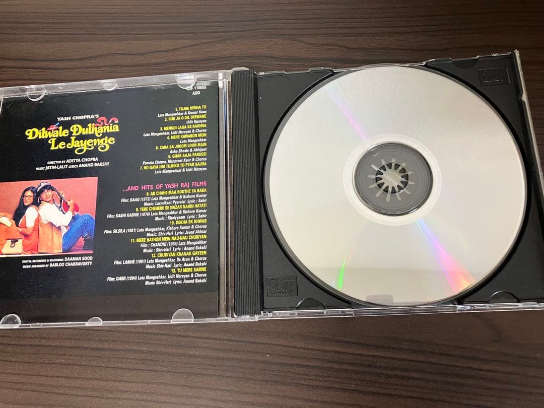 インド映画 DDLJ 日本語字幕付　DVD & サントラCD まとめ売り