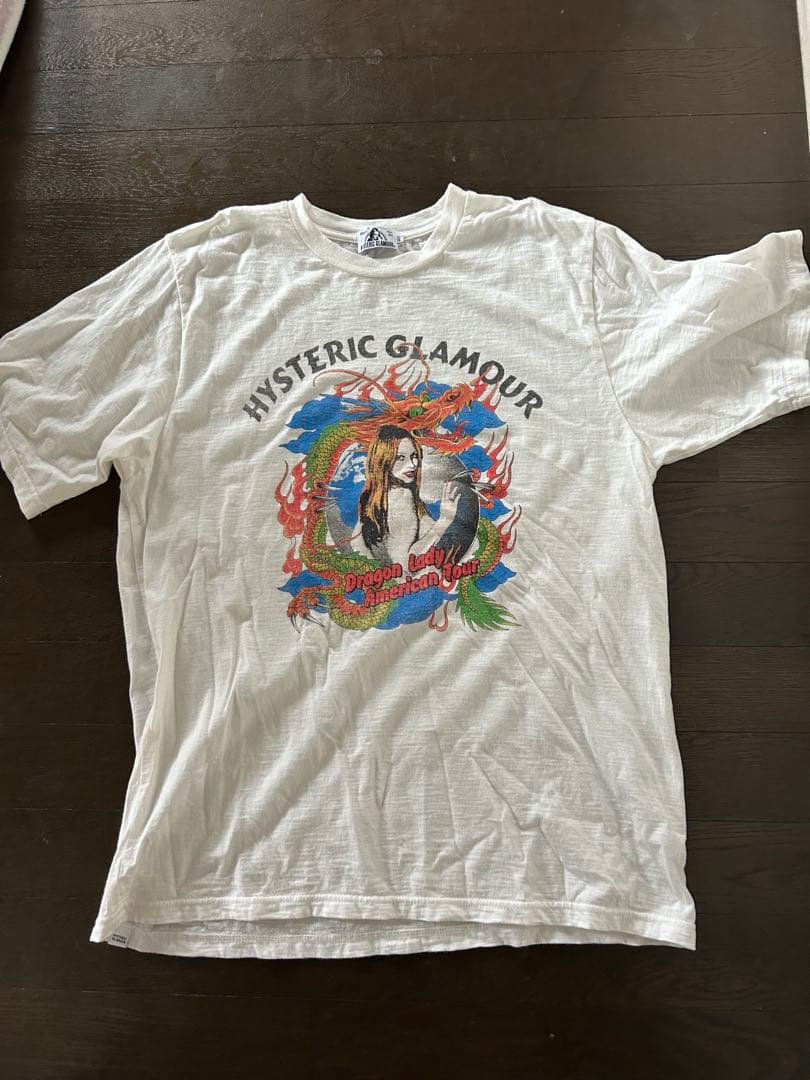 HYSTERIC GLAMOUR ドラゴンレディTシャツ