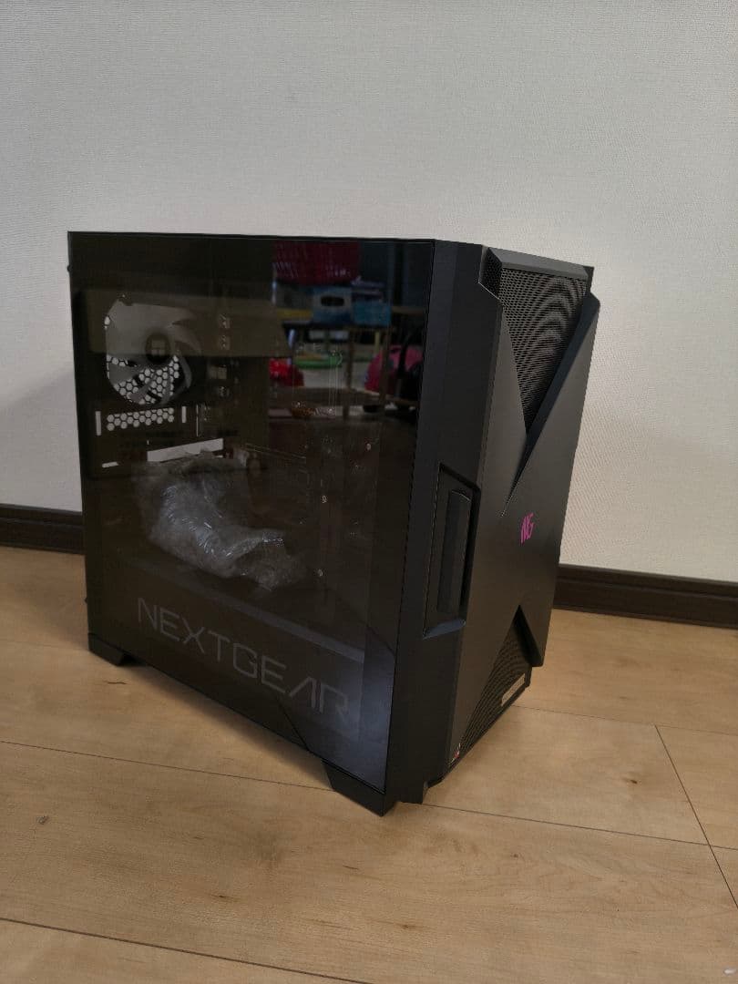 NEXTGEAR ケース＋水冷＋マザーセット（LEDファン3基搭載）