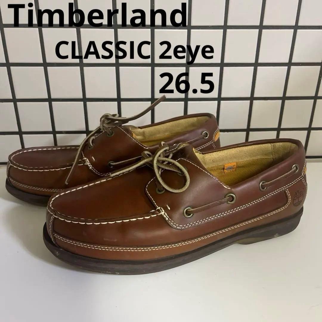 Timberland CLASSIC 2EYE BOAT SHOES ブラウン