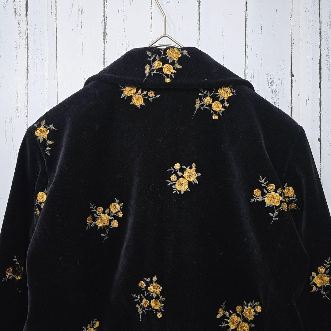 美品✨MOUSSY マウジー　ベルベット テーラードジャケット　金ボタン