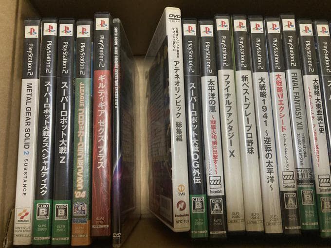 PS2 ソフト まとめ