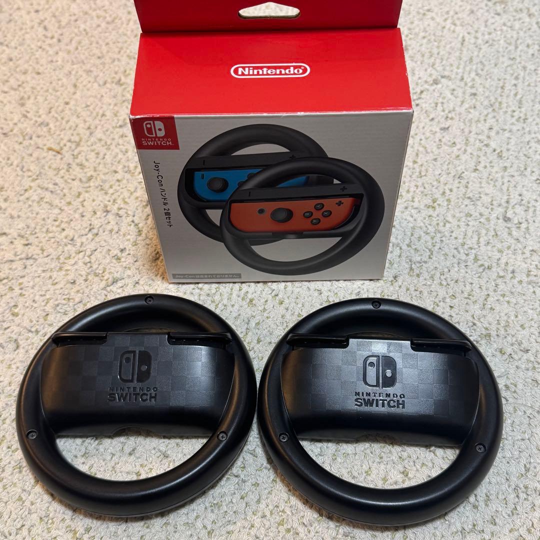 switch ポケモンスカーレット & マリオカート8DX &ジョイコンハンドル