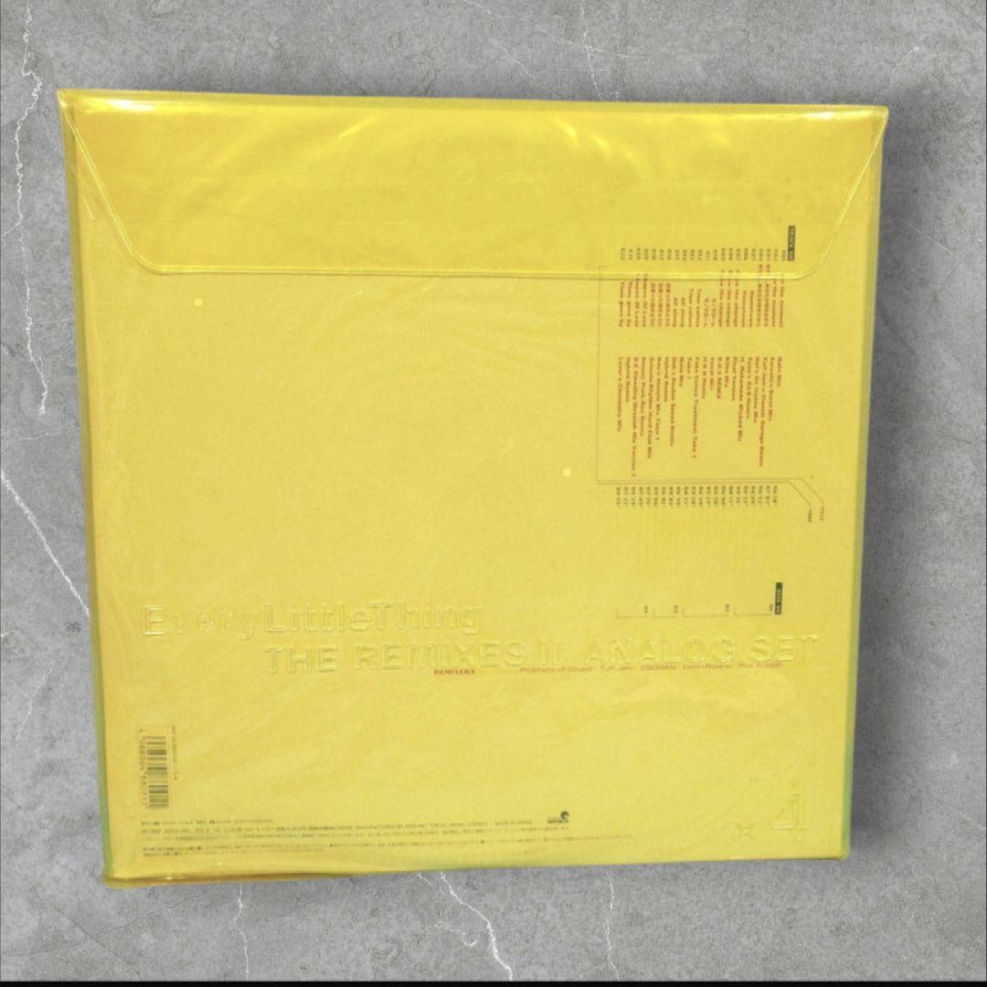レコード　新品　THE REMIXES II　 ANALOG SET　E L T