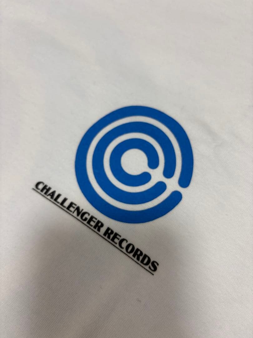 ヨ*ク様 CHALLENGER RECORDS チャレンジャーTシャツ 白XLサ