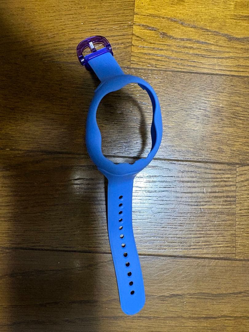 たまごっちユニ　本体　ブルー　カバー　バンド付き