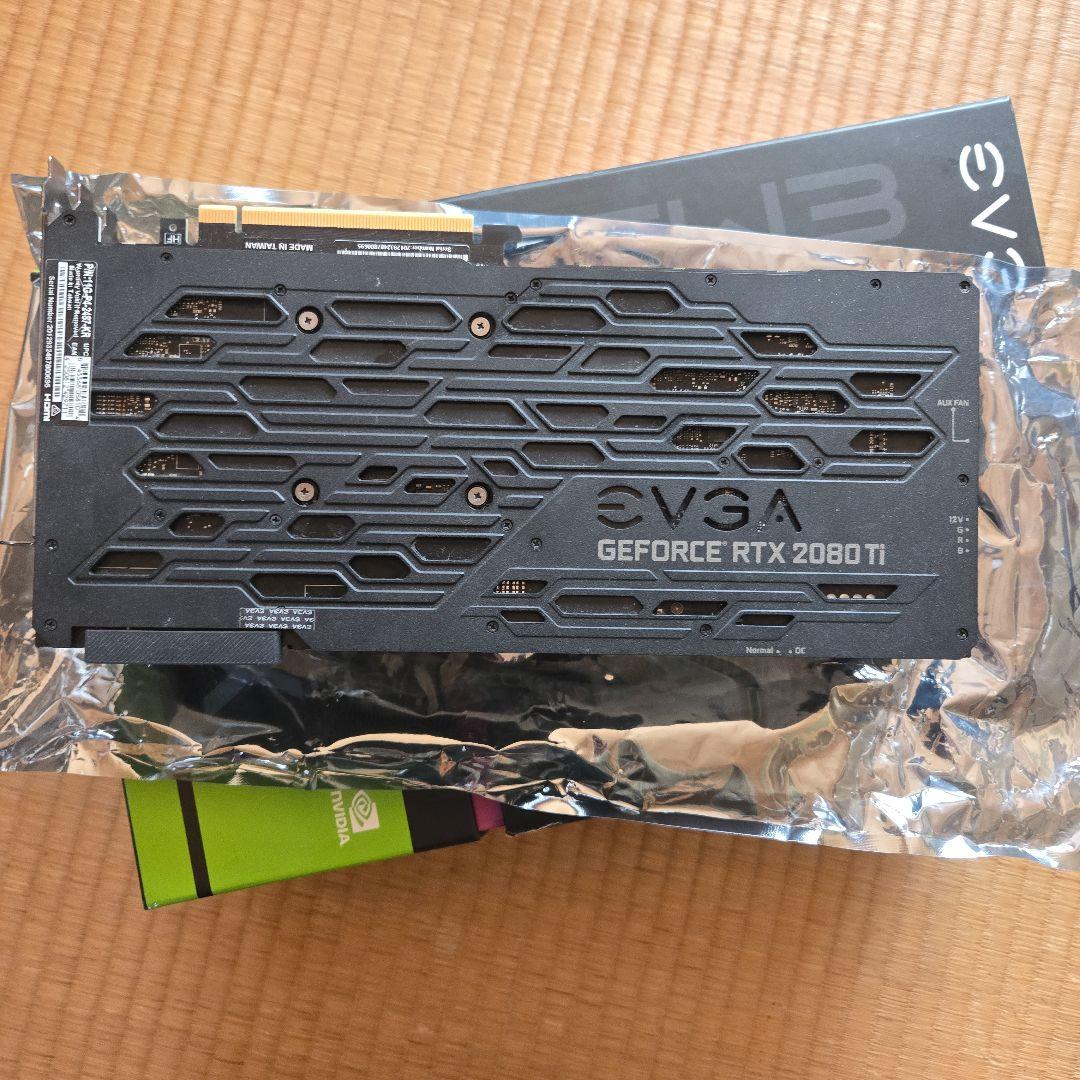 EVGA RTX 2080 Ti 11G 箱付き動作良好　高性能GPU