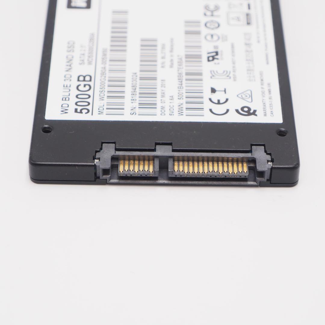 WD Blue 500GB SATA SSD WDS500G2B0A 動作確認済