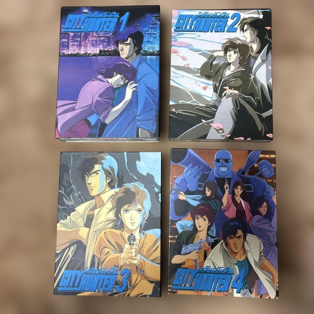 シティーハンターDVD 1-4巻セット