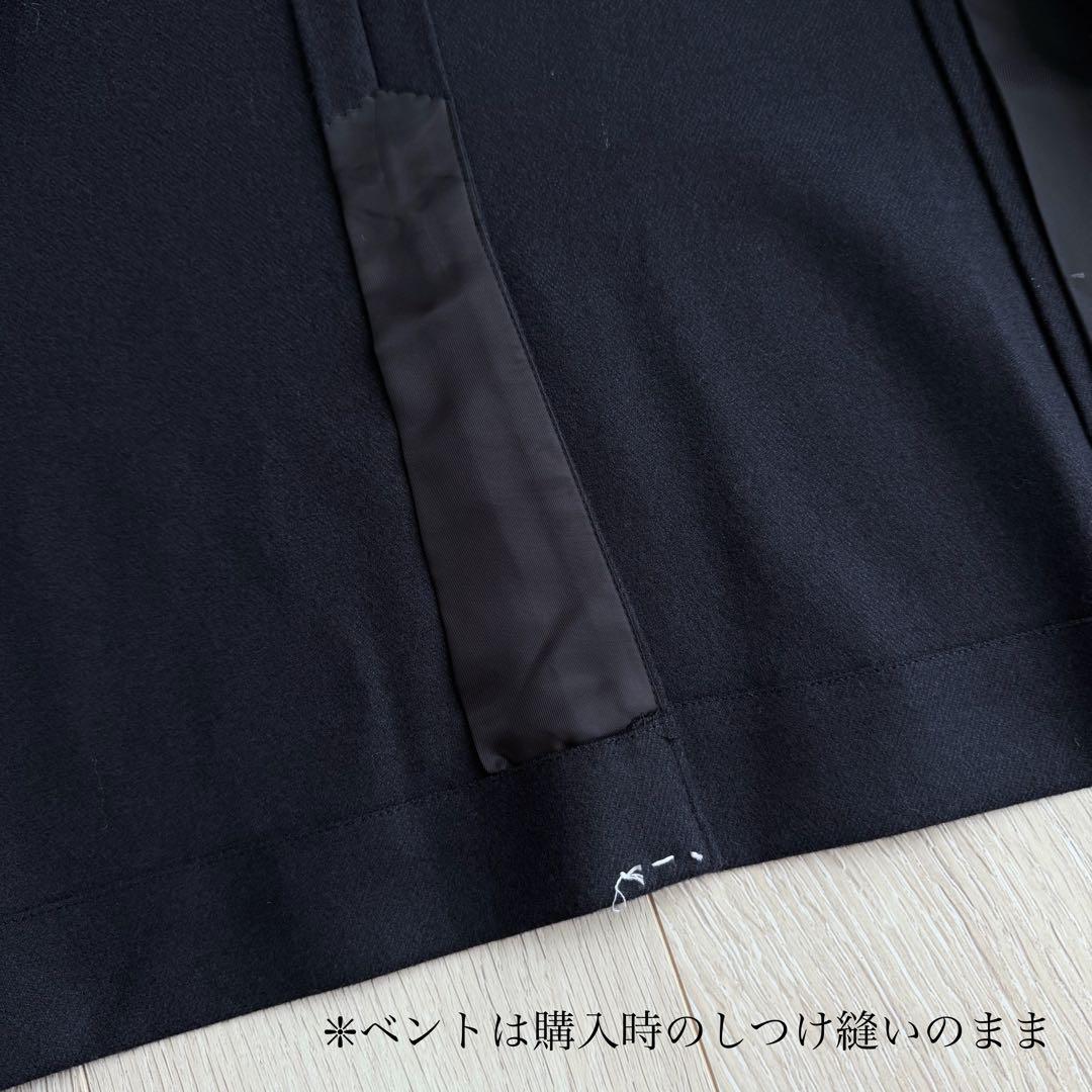 美品 ジャーナルスタンダード ジャケット ネイビー S 高級 ピュアメリノウール