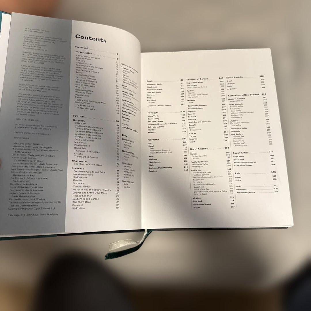 洋書 The World Atlas of Wine 8th Edition