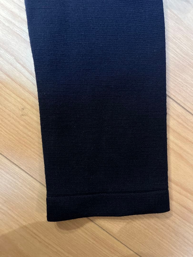 LARDINI ネイビー ニットジャケット