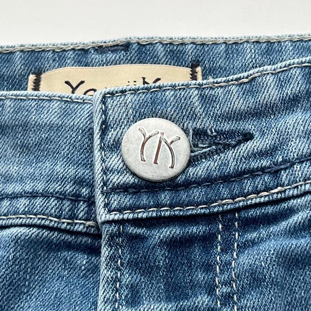 【札付き未使用品】ヤヌーク　デニムパンツ　ルーズストレート　ジョーン　25