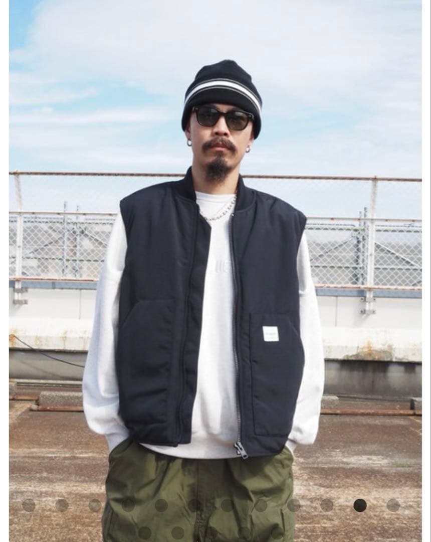 トップス COOTIE PADDED NYLON OX WORK VEST