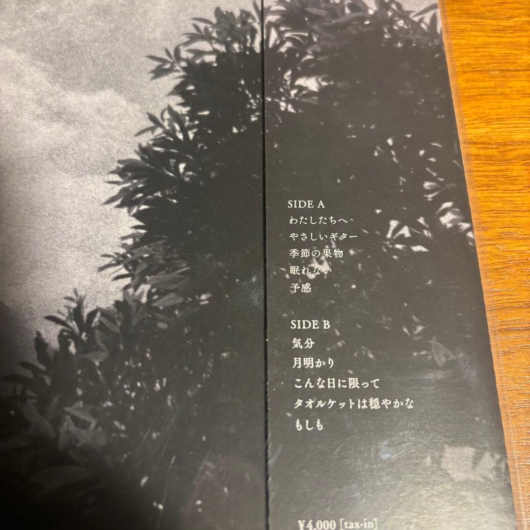 カネコアヤノ『タオルケットは穏やかな ひとりでに』LP 新品未開封