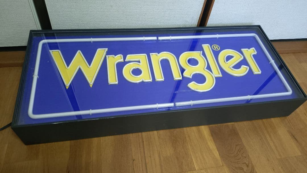 Wrangler ネオンサイン　NEON 看板　非売品