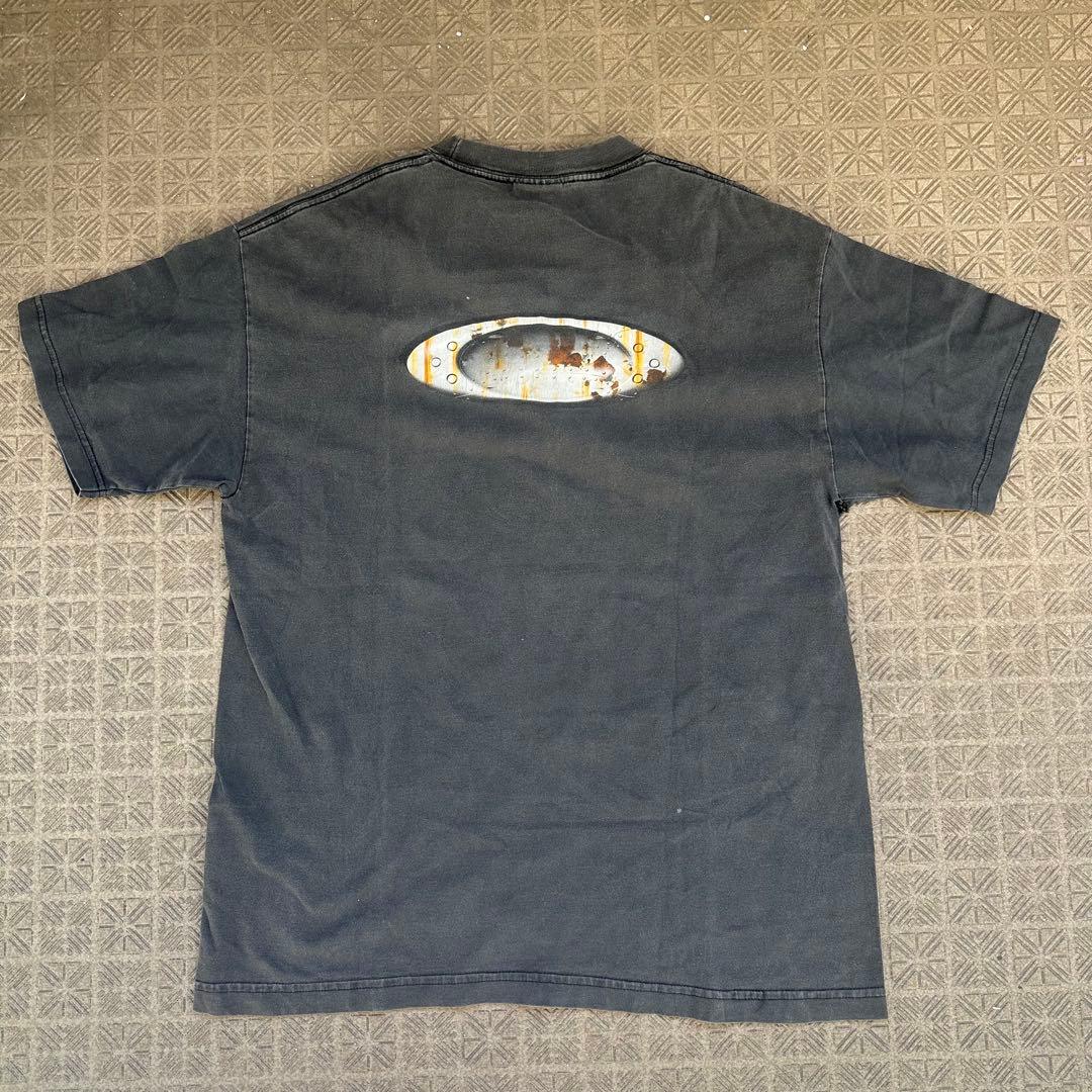 90s oakley tシャツ　赤タグ