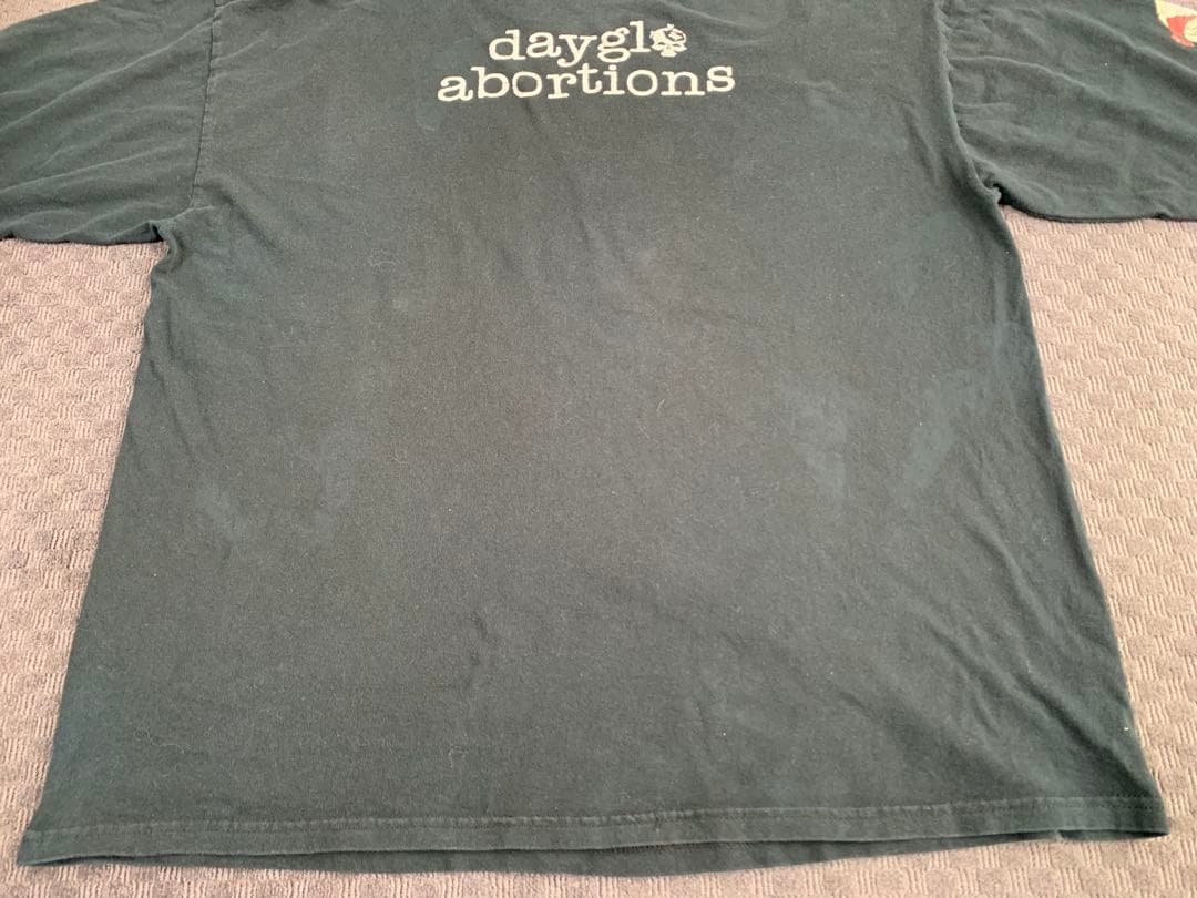 00s“GILDAN”ロングスリーブTシャツ ロンT バンT スカル XL 褪色