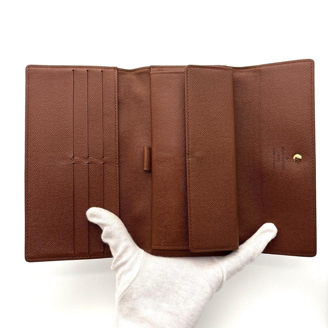 極美品✨ルイヴィトン モノグラム インターナショナル 三つ折り財布