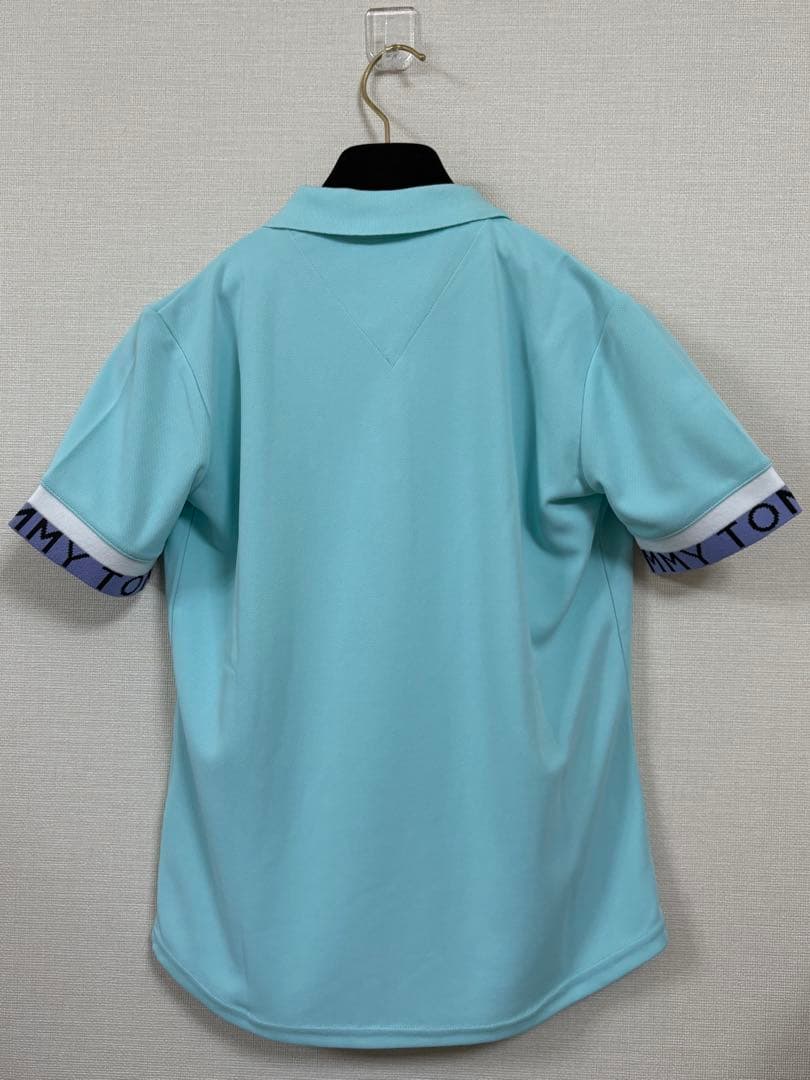 S ☆新品☆ トミー ヒルフィガー ゴルフ ロゴワッペン 半袖 ポロシャツ