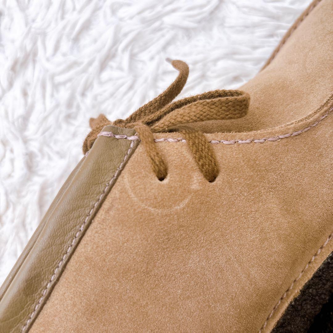 未使用品 Clarks クラークス ワラビー ナタリー スエード 8 1/2