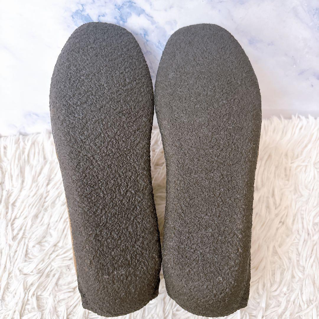 未使用品 Clarks クラークス ワラビー ナタリー スエード 8 1/2