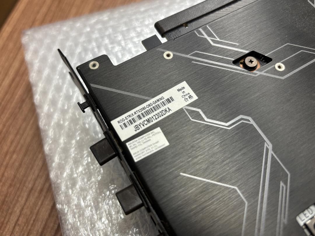 【中古品】ASUS ROG STRIX GeForce RTX 2080 O8G