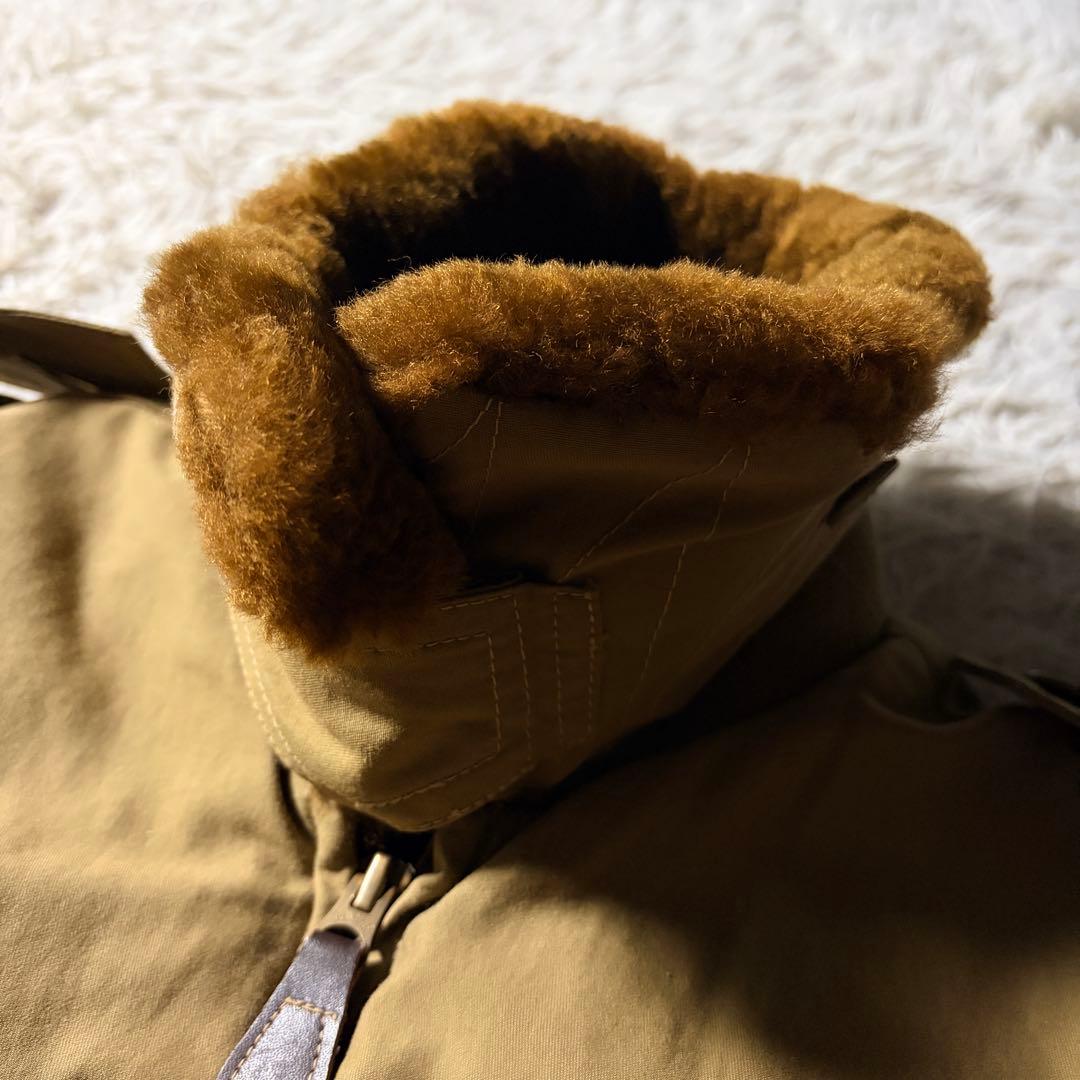 雰囲気抜群■CAB CLOTHING フライトジャケット　B-10 襟ボア　40