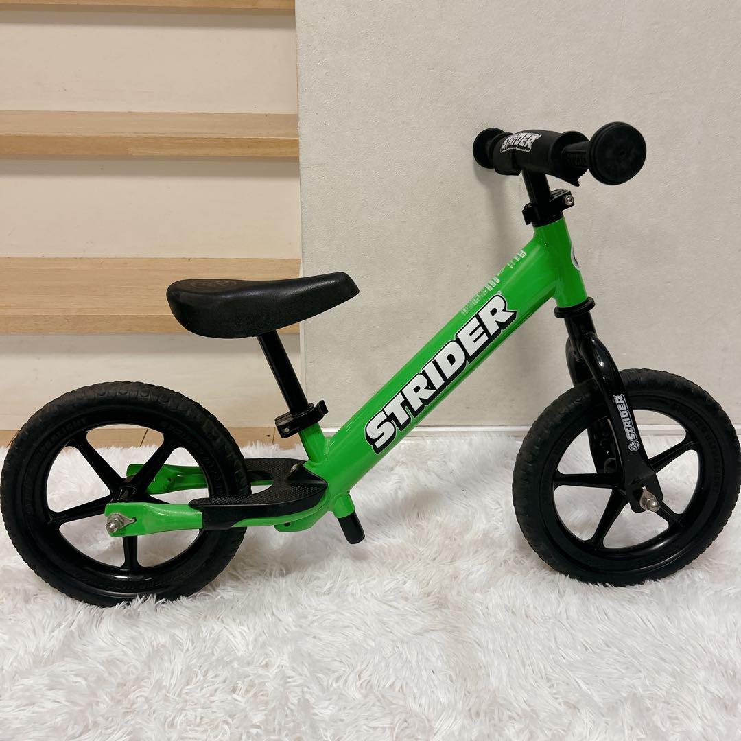 STRIDER スポーツ バランスバイク 12インチ グリーン ストライダー