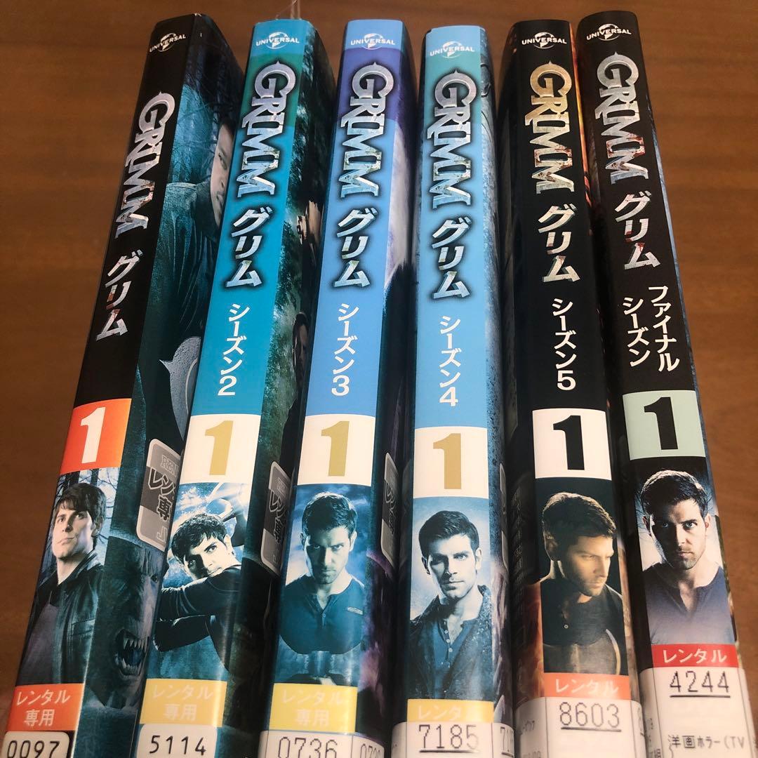 GRIMM DVD シーズン1〜6(ファイナル)セット