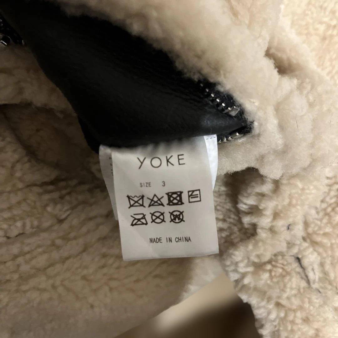ジャケット・アウター YOKE DETACHABLE COLLAR BOMBER JACKET