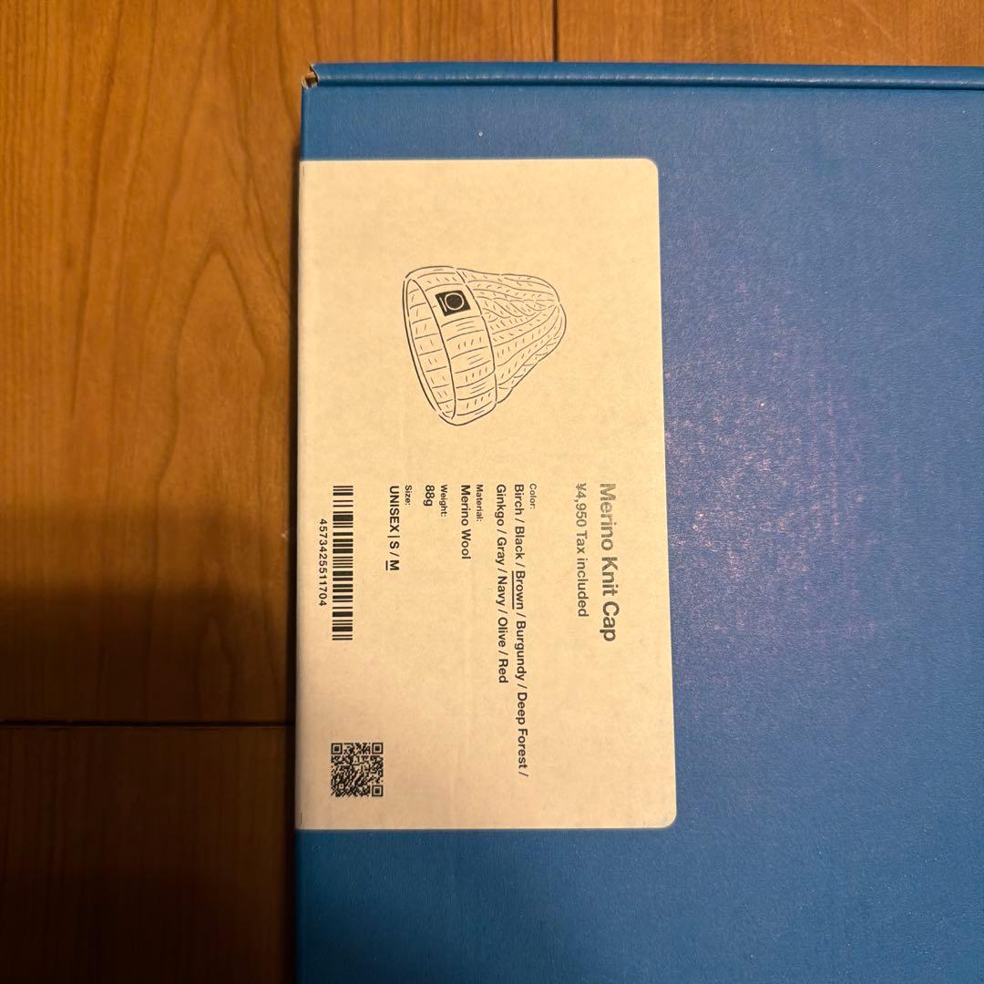山と道　メリノニットキャップ