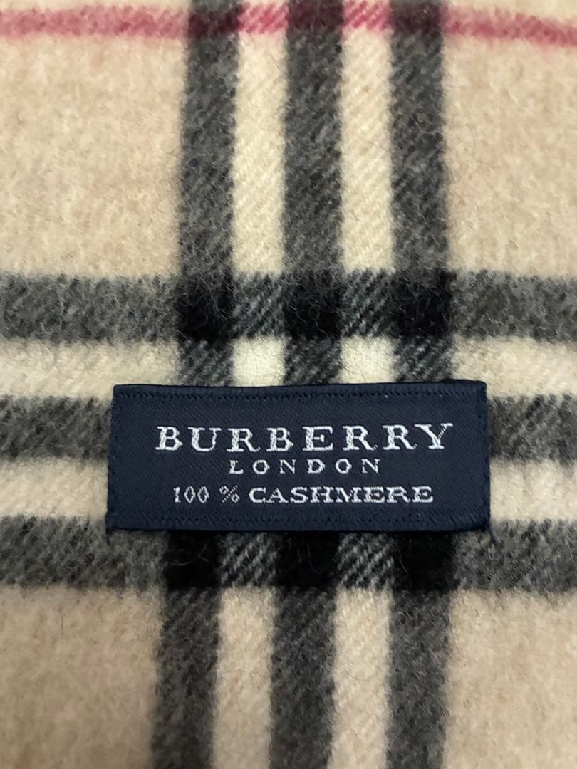 BURBERRY カシミヤ マフラー　バーバリー