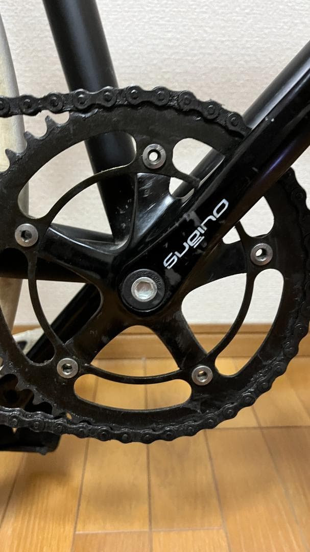 FUJI FEATHER（フジ フェザー）マットブラック　サイズ49cm ピスト