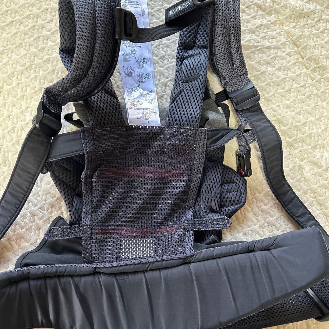 BABY BJORN ベビーキャリア　Airy mesh Airアンスラサイト