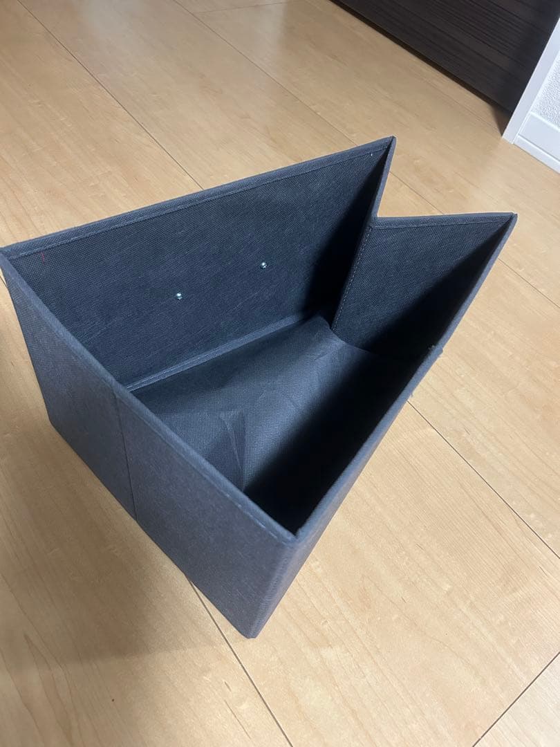 ニトリ 軽量ローチェスト（GY/BK JH003）80cm幅