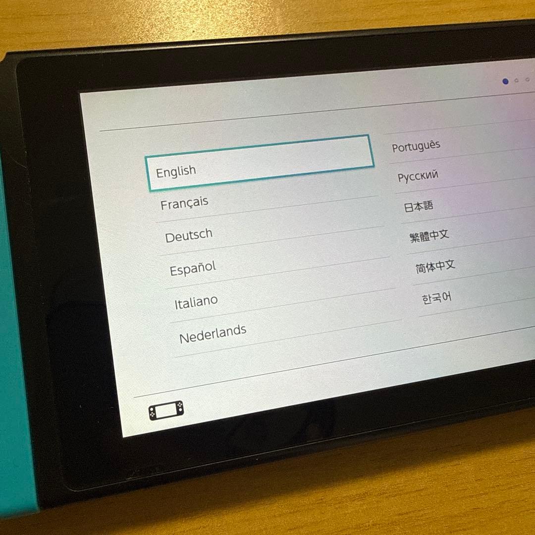 Nintendo Switch 青/赤 本体とジョイコン　付属品