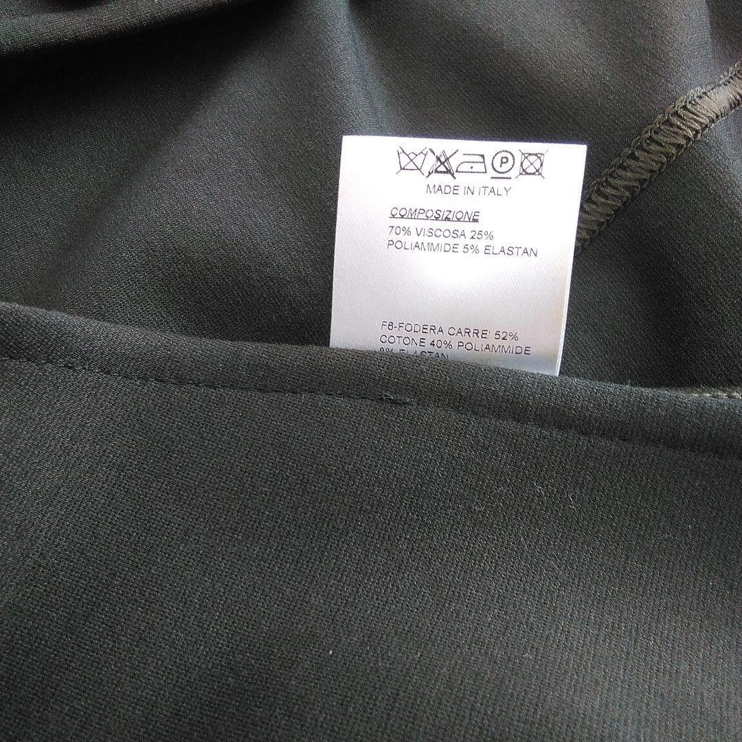 T JACKET シャツジャケット　カーキ　ジャージ生地