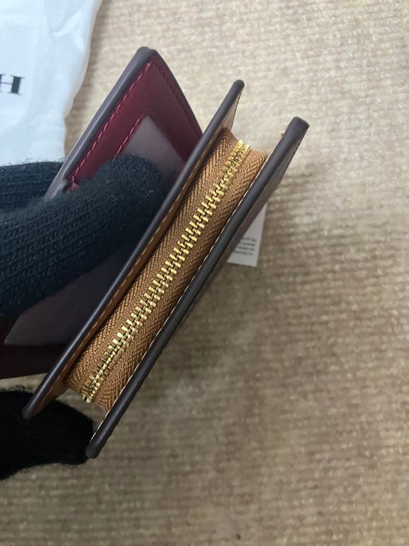 最終価格/coach 二つ折り財布 アウトレット